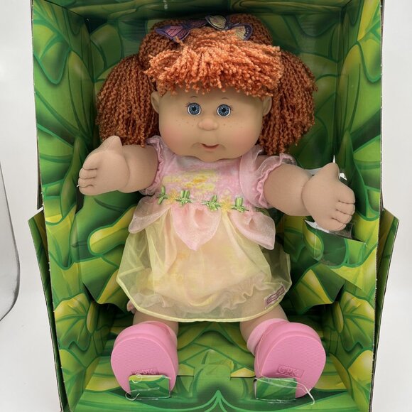 Cabbage Patch Kids CPK Share N Wear Doll 2004 Orange Hair w/teeth READ - Picture 2 of 16